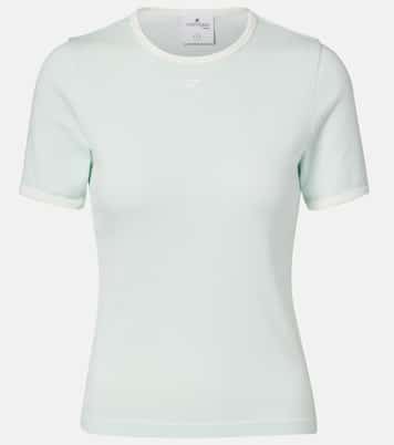 Signature logo cotton T-shirt | Courrèges