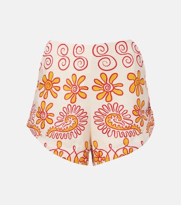 Shorts Bahamas de lino estampados | Cala de la Cruz