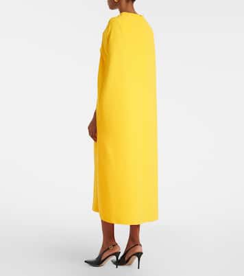 Cocktailkleid Oria Lupine aus Crêpe | Safiyaa