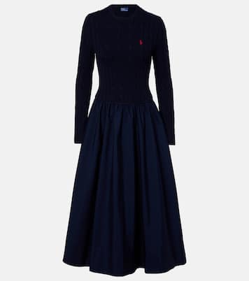 Cotton-blend maxi dress | Polo Ralph Lauren
