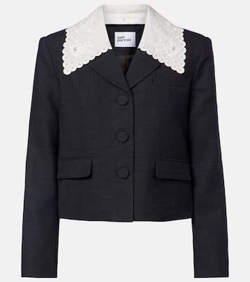 Cropped-Blazer | Self-Portrait