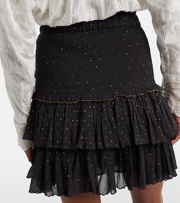 Gonna midi in cotone a pois | Marant Etoile