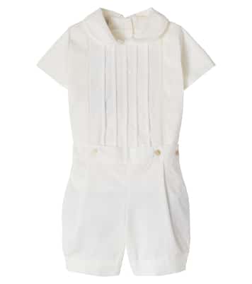 Baby polka-dot shirt and shorts set | Pepa London