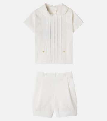 Baby polka-dot shirt and shorts set | Pepa London