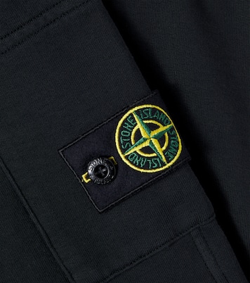 Compass cotton jersey sweatpants | Stone Island Junior