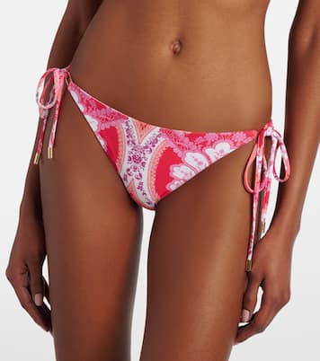 Cancun printed bikini bottoms | Melissa Odabash