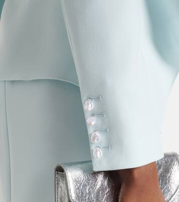 Peplum crêpe blazer | Roland Mouret