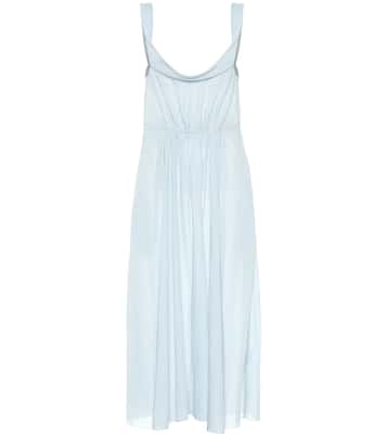 Robe midi Davi en coton | Brock Collection