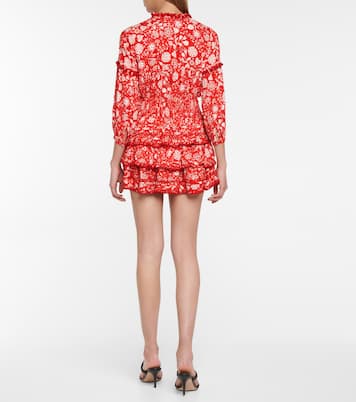 Bibi floral miniskirt | Poupette St Barth