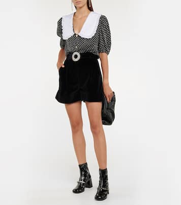 Shorts aus Samt | Miu Miu