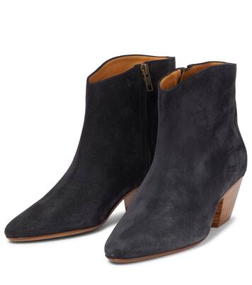 Ankle Boots Dacken aus Veloursleder | Isabel Marant
