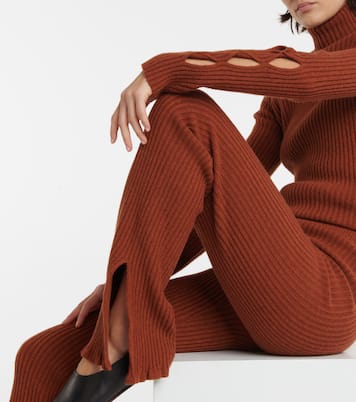 Schlaghose aus einem Wollgemisch | Victoria Beckham