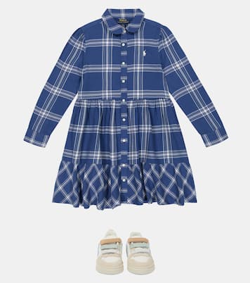 Abito chemisier in cotone a quadri | Polo Ralph Lauren Kids