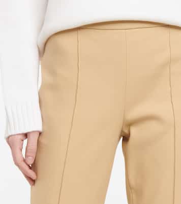 Mirel mid-rise cotton slim pants | Loro Piana