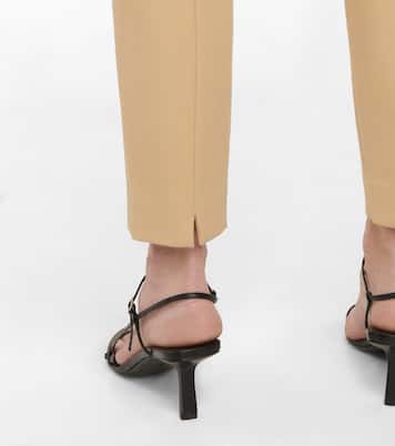 Mirel mid-rise cotton slim pants | Loro Piana
