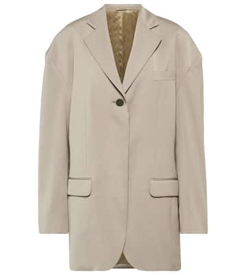 Oversized twill blazer | Acne Studios