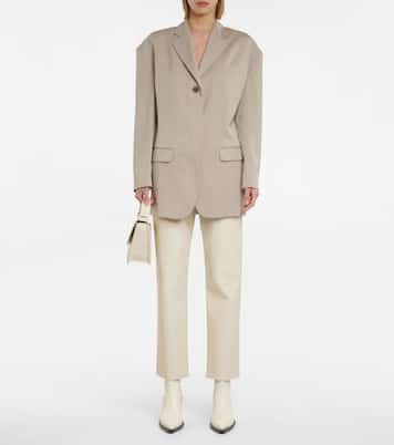 Oversized twill blazer | Acne Studios