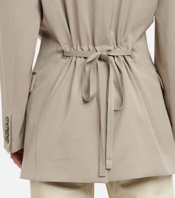 Oversized twill blazer | Acne Studios