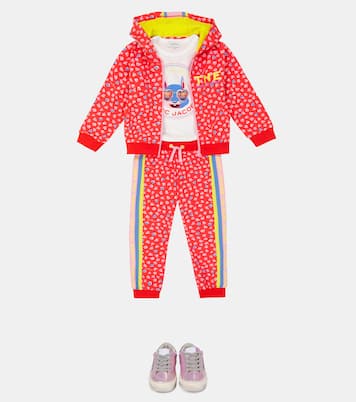 Printed drawstring sweatpants | Marc Jacobs Kids