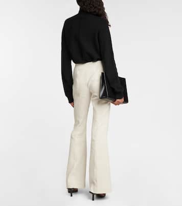 Pantalon Rebecca en coton et lin | The Row