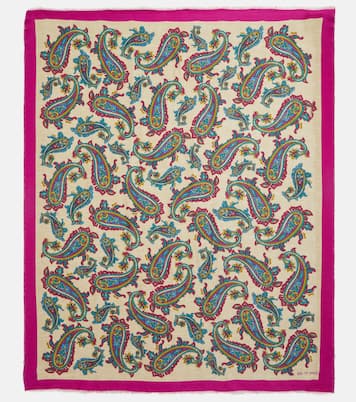 Paisley virgin wool throw | Etro