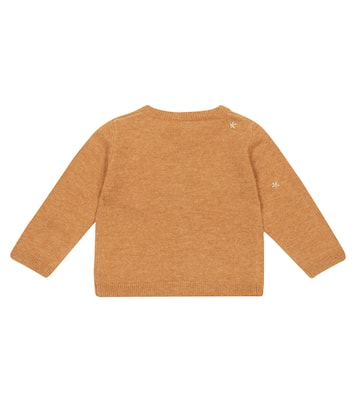 Baby - Cardigan Tenie in lana con ricami | Bonpoint
