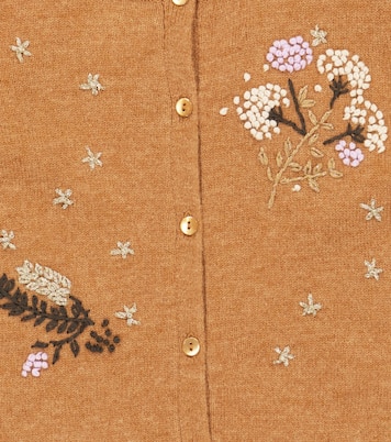 Baby - Cardigan Tenie in lana con ricami | Bonpoint