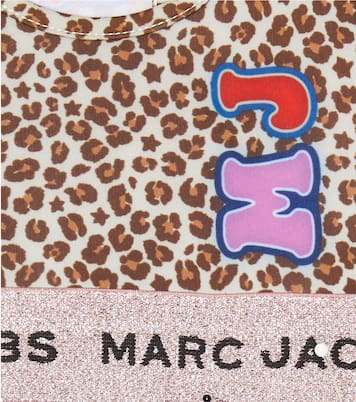 Leopard-print cropped top | Marc Jacobs Kids