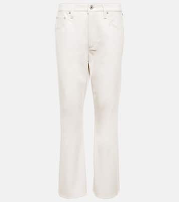 Isola leather-blend cropped bootcut pants | Citizens of Humanity
