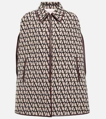 Mantella Toile Iconographe con pelle | Valentino