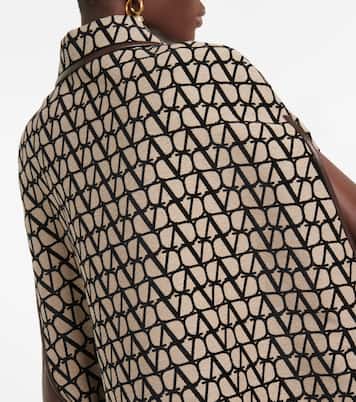 Mantella Toile Iconographe con pelle | Valentino