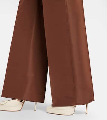 Pantaloni in seta a vita alta | Valentino