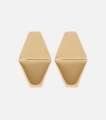 Deco Rombo Mini 9kt gold earrings | Aliita