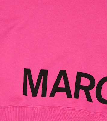 Logo-printed cotton sweatshirt | MM6 Maison Margiela Kids
