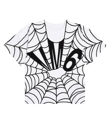 Bedrucktes T-Shirt aus Baumwoll-Jersey | MM6 Maison Margiela Kids