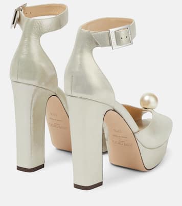 Socorie suede platform sandals | Jimmy Choo