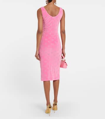 Midikleid DG aus Baumwoll-Jersey | Dolce&Gabbana