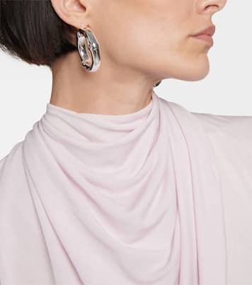 Orecchini a cerchio piccoli Bamboo | Jil Sander
