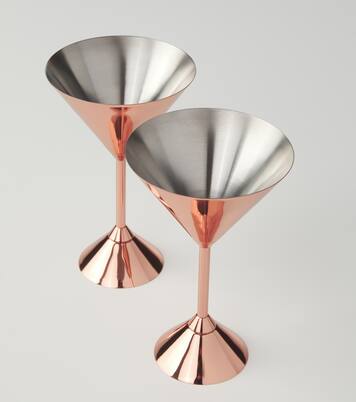 Plum set of 2 martini glasses | Tom Dixon