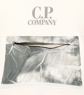 Printed cotton hoodie | C.P. Company Kids