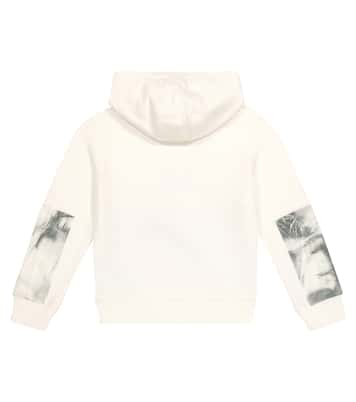 Printed cotton hoodie | C.P. Company Kids