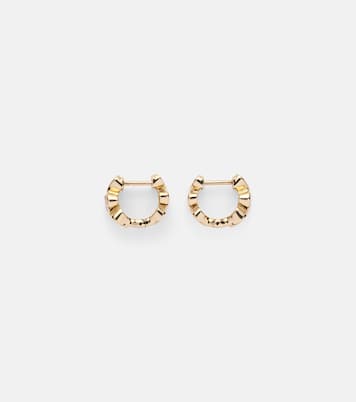 Boucles d'oreilles Heart Diamond en or 14 ct | Sydney Evan