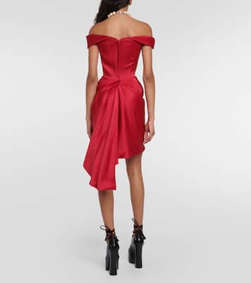 Nova Cora crêpe satin minidress | Vivienne Westwood