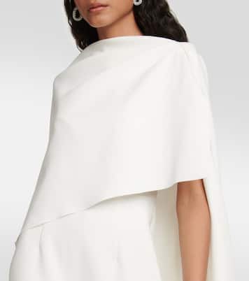 Bridal - Abito lungo Demetria a mantella | Roksanda