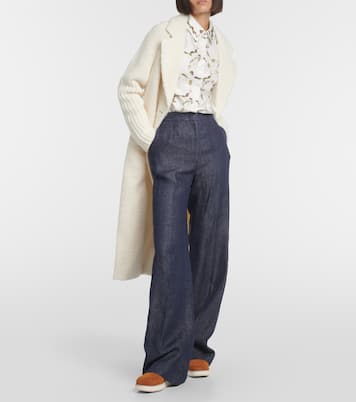 Ankle Boots Harry aus Veloursleder | Gabriela Hearst