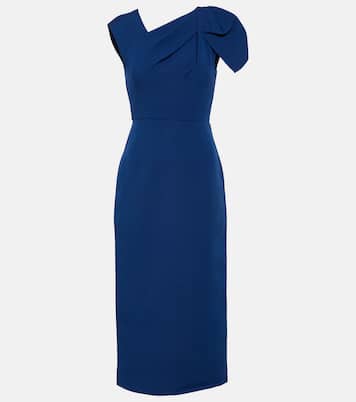Wool and silk midi dress | Roland Mouret