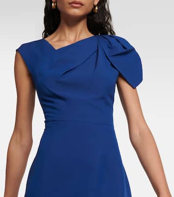 Wool and silk midi dress | Roland Mouret