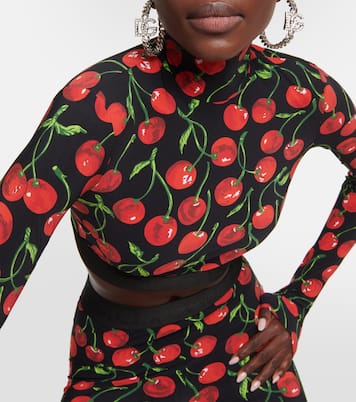 Bedrucktes Cropped-Top | Dolce&Gabbana