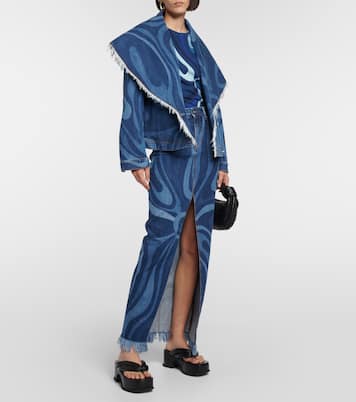 Cazadora Marmo en denim | Pucci