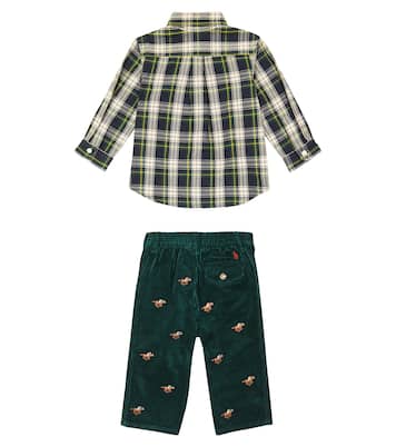 Baby - Camicia e pantaloni in cotone | Polo Ralph Lauren Kids